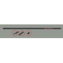 asta da cm. 200 lisam extra light alluminio c. rubinetto