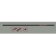 asta da cm. 200 lisam extra light alluminio c. rubinetto