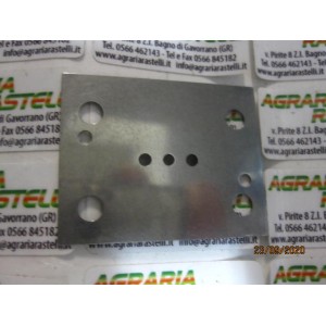 PIASTRA SCORRIMENTO  PER PASTIGLIA PETTINE LISAM  MG MAGNESIUM E LIGHT 